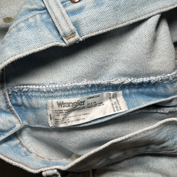 Wrangler Cowboy Cut Original Fit Painters Work Jeans - 38x36 - Picture 9 of 9